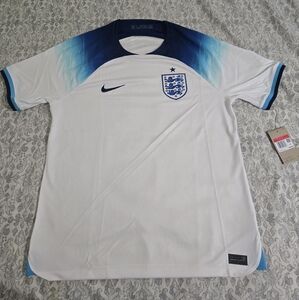 England 2022 Football Soccer Jersey Nike Men's Size Large